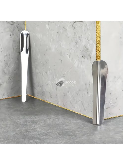 2 darabos rozsdamentes acél simító készlet