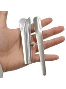 2 darabos rozsdamentes acél simító készlet