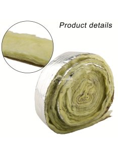 10m Tartós Üvegszálas Csőszigetelő Szalag