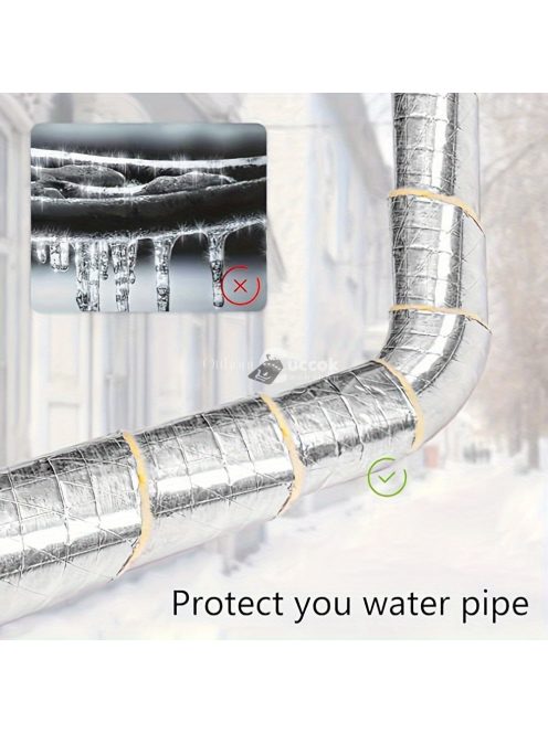 10m Tartós Üvegszálas Csőszigetelő Szalag