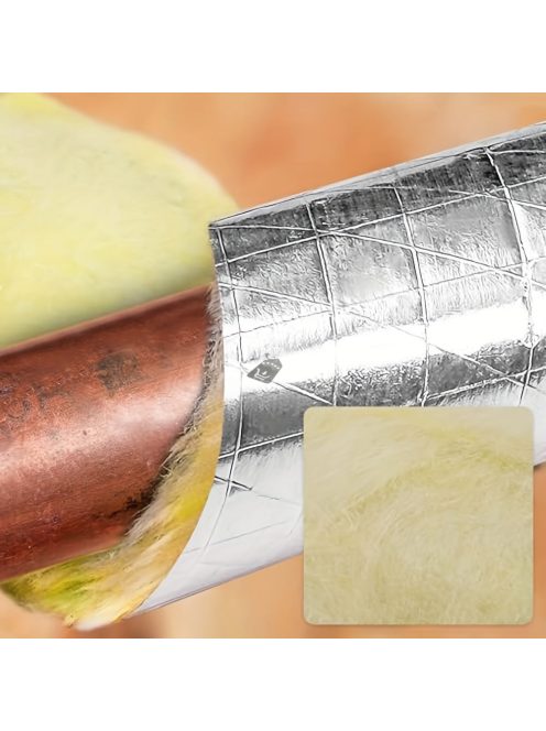 10m Tartós Üvegszálas Csőszigetelő Szalag