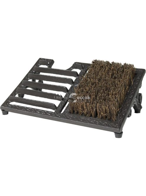 Erős Vintage Öntöttvas Cipőkefe Kaparóval