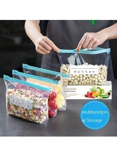 15db Szivárgásmentes Fagyasztózsákok Cipzárral