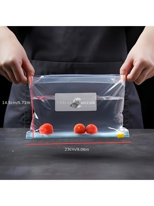 15db Szivárgásmentes Fagyasztózsákok Cipzárral