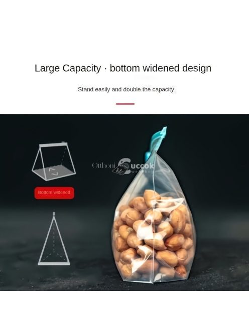 15db Szivárgásmentes Fagyasztózsákok Cipzárral