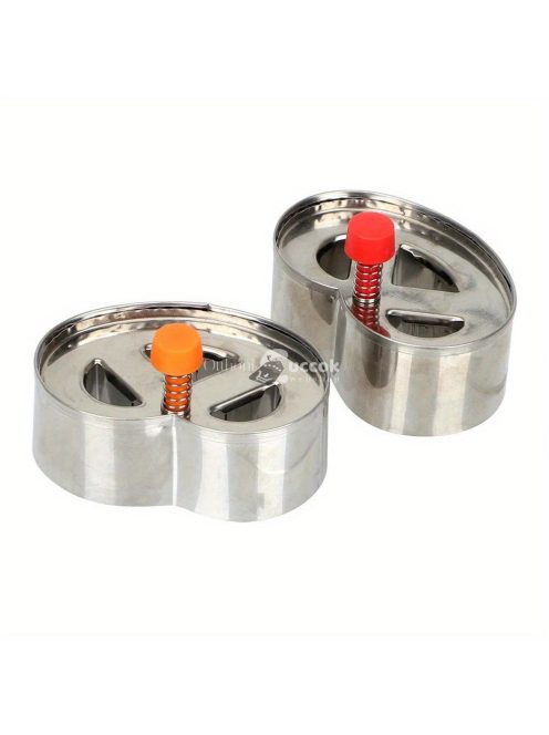 1 Db Rozsdamentes Acél Perecvágó Forma