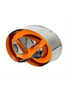 1 Db Rozsdamentes Acél Perecvágó Forma