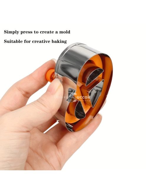 1 Db Rozsdamentes Acél Perecvágó Forma