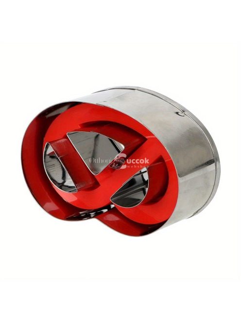 1 Db Rozsdamentes Acél Perecvágó Forma