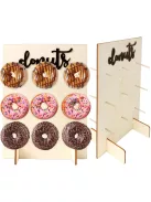 Fa Donut Falitartó Állvány