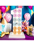 Fa édesség, fánk tartó állvány