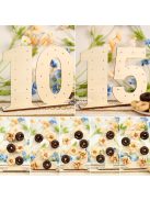 Fa édesség, fánk tartó állvány