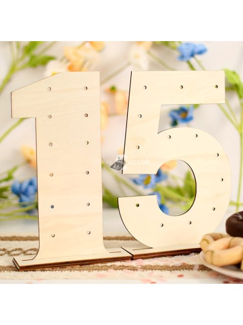 Fa édesség, fánk tartó állvány