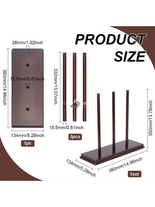 1 készlet fánk állvány