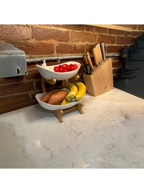 3 Szintes Modern Műanyag Gyümölcs- és Cukorkaállvány