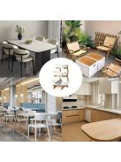 3 Szintes Modern Műanyag Gyümölcs- és Cukorkaállvány