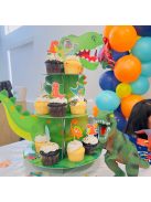 1db Dinoszaurusz mintázatú sütemény állvány