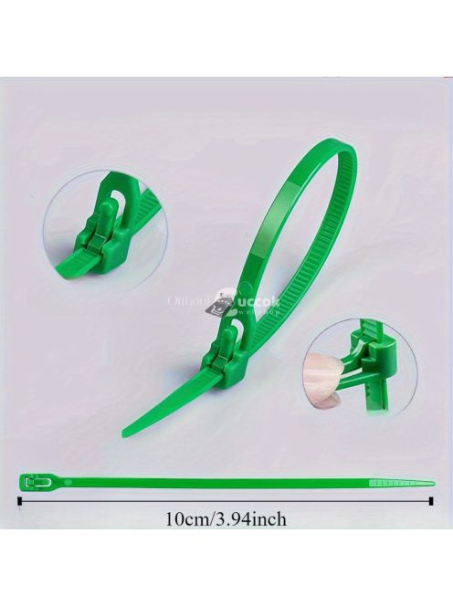 200db Erős Zöld Nylon Növénykötő