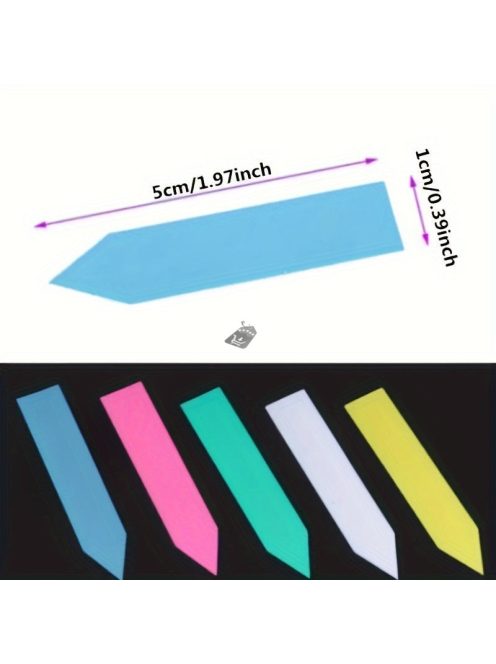 100db rugalmas vízálló növény címke