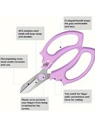 Professzionális metszőolló, kétoldali kényelmes fogantyúval