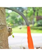 Rozsdamentes acél fogazott pengéjű bozótvágó műanyag nyéllel