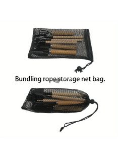   6 db-os mini kertészeti szerszámkészlet, amely alkalmas beltéri cserépültetésre