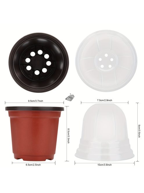 20db Cserép Páratartalom Kupolával