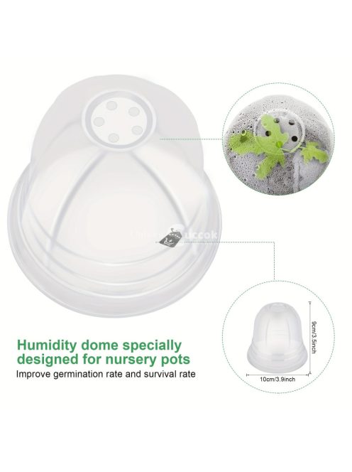 20db Cserép Páratartalom Kupolával