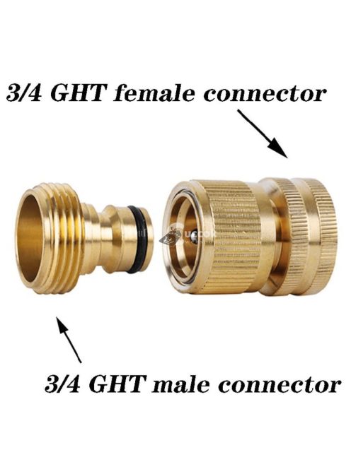 Sárgaréz 3/4 Hüvelykes Szivárgásmentes Víztömlő