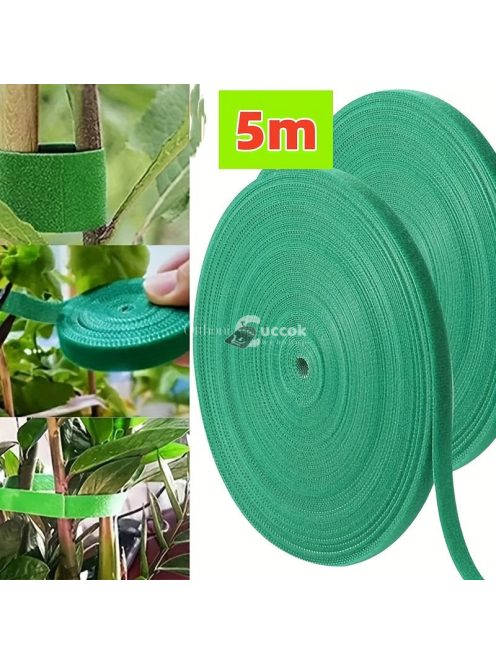 5 m-es tekercs prémium újrafelhasználható nejlon növényi kötőelem