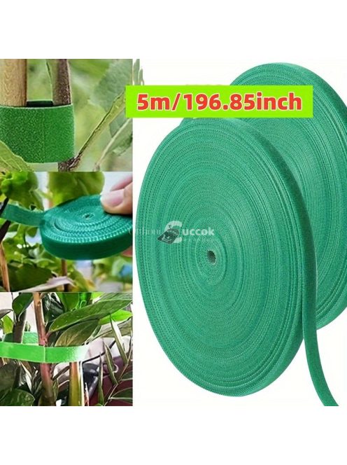 5 m-es tekercs prémium újrafelhasználható nejlon növényi kötőelem