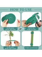 5 m-es tekercs prémium újrafelhasználható nejlon növényi kötőelem