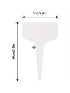 50 db-os PVC T-típusú kerti címke