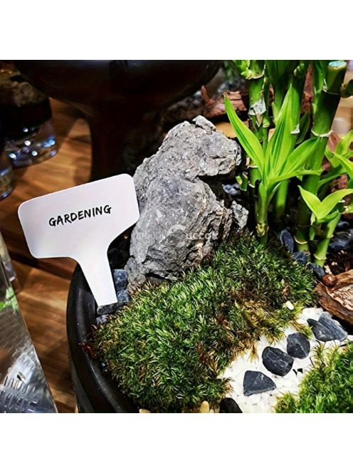 50 db-os PVC T-típusú kerti címke