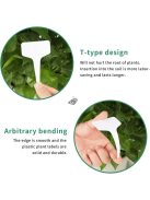 50 db-os PVC T-típusú kerti címke