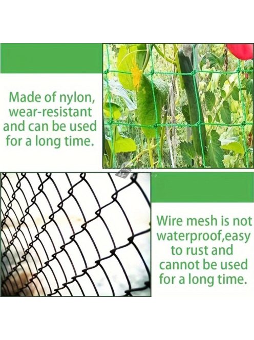 2 db gyümölcs- és zöldségszőlő háló