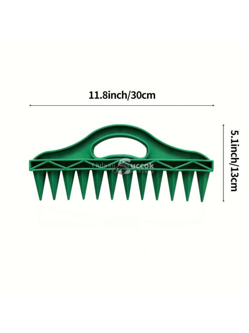 1 db tartós műanyag kézi dugófúró kerti vetőeszköz