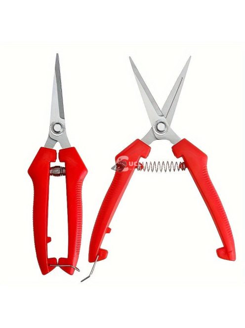 1db Prémium Ergonomikus Rozsdamentes Acél Kerti Olló