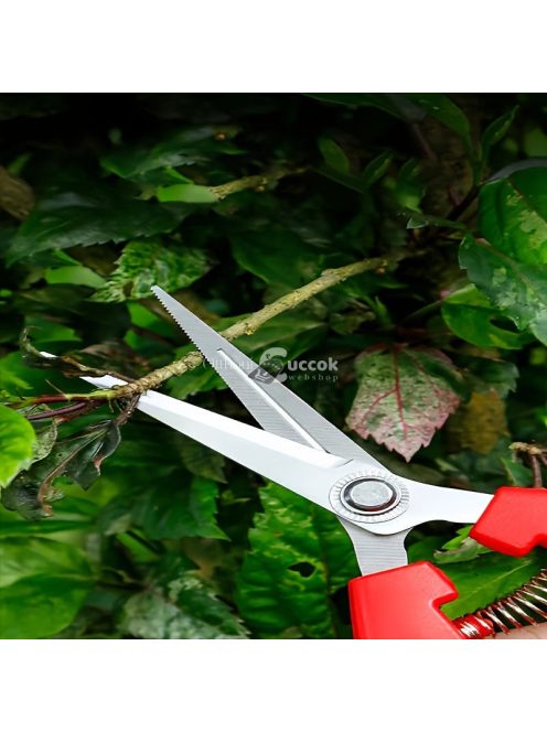 1db Prémium Ergonomikus Rozsdamentes Acél Kerti Olló