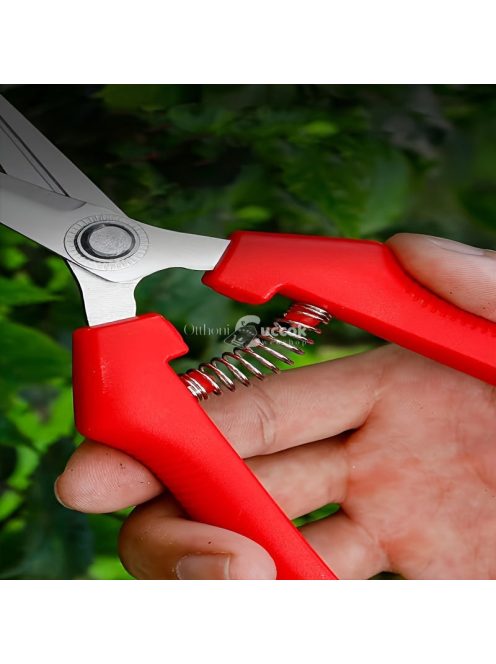 1db Prémium Ergonomikus Rozsdamentes Acél Kerti Olló