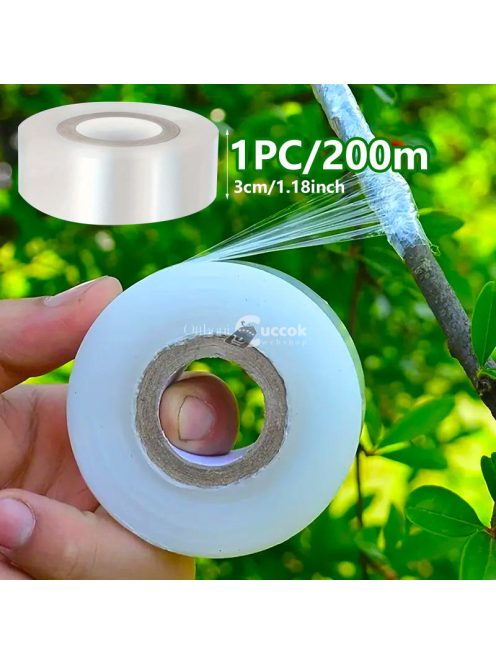 Átlátszó növényoltási szalag