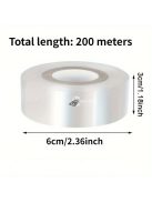 Átlátszó növényoltási szalag