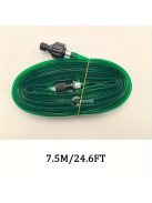 Rugalmas kerti pázsitlocsoló csepegtető, öntözőtömlő