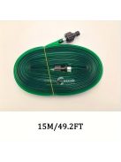 Rugalmas kerti pázsitlocsoló csepegtető, öntözőtömlő