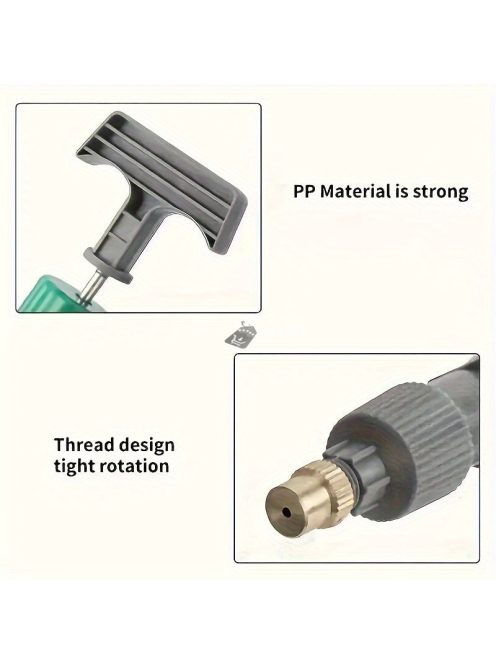 Műanyag kerti permetező, kézi nyomású szivattyús öntözőkanna