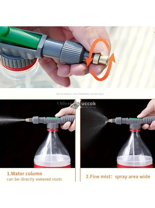 Műanyag kerti permetező, kézi nyomású szivattyús öntözőkanna