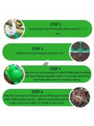 10 db műanyag növénygyökereztető labda