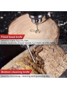 5db elektromos famegmunkáló faragó késkészlet