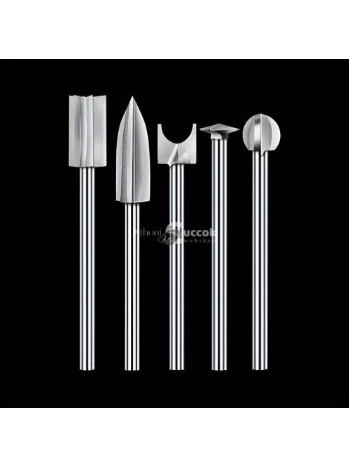 5db elektromos famegmunkáló faragó késkészlet