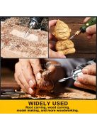 5db elektromos famegmunkáló faragó késkészlet